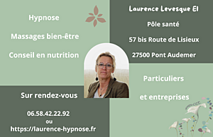 Laurence Hypnose Massages Nutrition Pont-Audemer, Professionnel indépendant